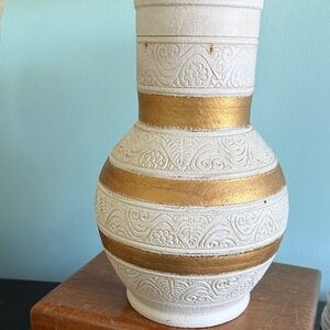 Vintage Pottery Vase Made in Thailand